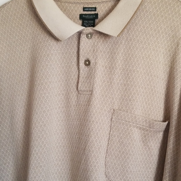 Van Heusen Mercerized Polo Shirt - Picture 2 of 6